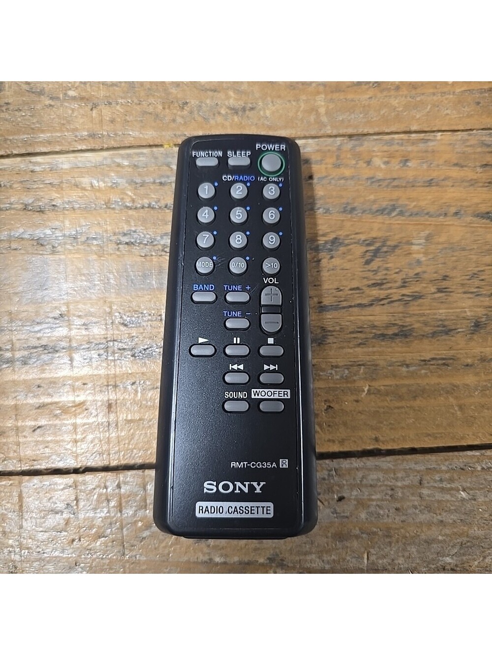 Remote Control Sony RMT-CG35A For RMT-CG70A RMT-CS38A CD Radio Cassette Recorder